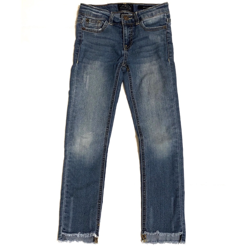 Lucky Brand Zoey Skinny Raw Hem Jeans Size 7